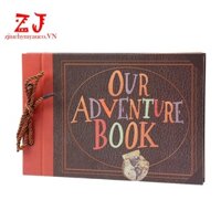 Album Ảnh Gia Đình zjvn DIY Handmade Album Ảnh Phiêu Lưu Của Chúng Tôi