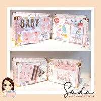 [Album ảnh Handmade] [UPDATED] Album ảnh Scrapbook cho bé yêu