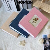 Album Ảnh HOMEIN, 200 Túi DIY Có Thể Viết Được Album Sổ Lưu Niệm Lớn, Vải Lanh Đa Năng 4x6 Ảnh Trượt Trong Album Ảnh Trẻ Em Tăng Trưởng