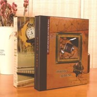 Album ảnh hỗn hợp cỡ đại đựng đươc ảnh 10x15 và 15x21, có hộp xịn xò