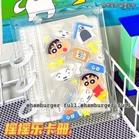 Album ảnh lưu trữ sách thần tượng thẻ nhỏ Shin-chan album hoạt hình sách thẻ album nhạc rung album ảnh Polaroid sao acrylic
