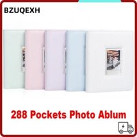 Album ảnh máy ảnh tức thì BZUQEXH, Vé rạp chiếu phim 288 túi Lưu trữ hình ảnh 3 inch, Sách sưu tập Thẻ da PU tổ chức cho Fujifilm Instax Mini 12 / 11 / 9