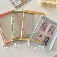 Album Ảnh Polaroid 3 Inch Bìa Màu Hồng Có Khóa Kéo Insa5