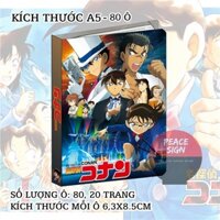 Album Ảnh Thám Tử conan conan Khổ a5 80 Hộp Sưu Tầm