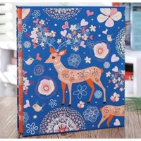 Album cao cấp đựng 200 ảnh 10x15 hình hươu xanh