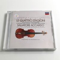 Album cd vivaldi: four seasons antonio vivaldi salvatore accardo cd album [Bịt Kín]