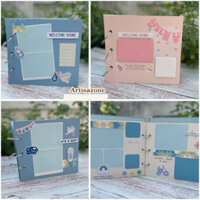 Album, Scrapbook dán ảnh Baby dành cho bé yêu - Đọc kỹ mô tả từng sản phẩm