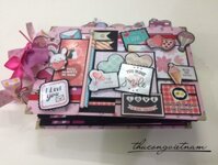 Album scrapbook tình yêu mẫu 2