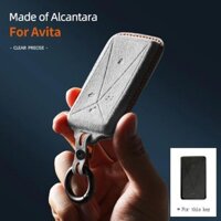 Alcantara Da Lộn Xe Từ Xa Thông Minh Chìa Khóa Bao Da Vỏ Cho Avatr Avita 11 12 Bảo Vệ Móc Khóa Không Chìa Khóa Phụ Kiện 2024 2023