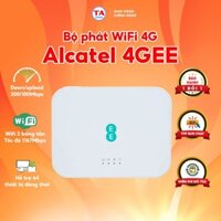 Alcatel EE4G Home Router 3 Bộ phát WiFi 4G gắn điện Chuẩn 4G CAT7 tốc độ 300Mbps Wifi băng tần kép chuẩn AC 1200Mbps