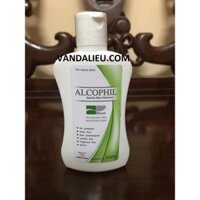 Alcophil 150ml sữa rửa mặt sữa tắm dành cho da khô nhạy cảm