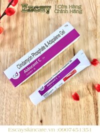 Aldocont C Gel (15g) 0.1% Adapalene & Clindamycin - Kem Loại Bỏ Mụn             (15g)
