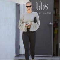 ALEXANDER WANG Tie Back Cropped Sweatshirt $295