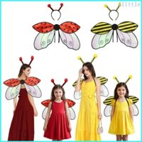 Alia Halloween Cánh Ong Đáng Yêu Cánh Có Mũ Bộ Ladybirds Cánh Côn Trùng Cho Giáng Sinh Trang Phục Tiệc