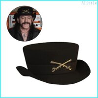 Alia Vintage Vành Rộng Ảo Thuật Gia Nón Mũ Len Top Mũ Cho Cha Chú