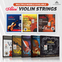 Alice bộ dây đàn violin A707/A708/A709/A747 Tông màu sáng Dây đàn hòa nhạc chuyên nghiệp phụ kiện violin cho người chơi violin