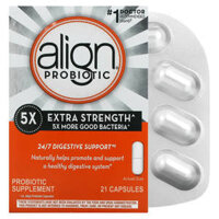 Align Probiotics 24/7 Digestive Support Probiotic Supplement Extra Strength 21 Capsules