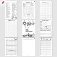 Alik Garden Planner And Log Book Flower Garden Magazine Guide Track Notebook Garden Diary Planner Digital Houseplant tưới nước VN
