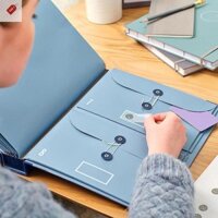 Alik In Case I Go Missing Binder Folio Document Organizer Mở rộng Thư mục tập tin Túi Accordion Document Organizer Pocket Organ Storage Binder Binder Clips VN