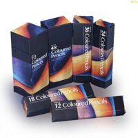 Alittle 12 18 24 36 48 72 Màu Bút chì màu gốc dầu Bút chì vẽ chuyên nghiệp Bút chì phác thảo Bút chì tô màu Penci