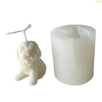 Alittle Baby Silicone Teddy Puppy Bánh Trang Trí Khuôn Bánh Khuôn Khuôn Làm Bánh Nhà Bếp Khuôn Nướng Bánh
