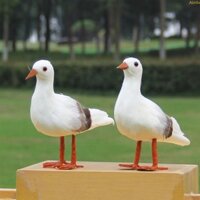 Alittle Handmade Nhân Tạo Lông Vũ Trang Trí Mô Phỏng Chim Hải Cẩu Trang Trí