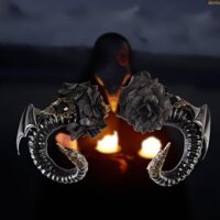 Alittle Mới Lạ Bò Quỷ Sừng Tóc Pin Hoạt Hình Mát Mẻ Kẹp Tóc Trang Điểm Cosplay Đảng