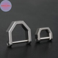 Alittlesetrtu D Hình Đa Năng Mini Khóa Titan Khóa Móc Khóa Khóa Xe Dụng Cụ Ngoài Trời VN