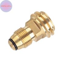 Alittlesetrtu Đầu nối lạm phát Propane ngoài trời Bộ chuyển đổi bếp Gas POL sang QCC1 VN