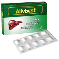 Alivbest hỗ trợ nhuận gan lợi mật, kiện vị, thanh nhiệt