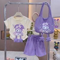 Alj Sản Phẩm Mới Tóc Thẳng Tik Tok Bán Chạy Cotton Nguyên Chất Bé Gái Áo Thun Tay Ngắn Mùa Hè 2024 Phong Cách Mới Thể Thao Trẻ Em In Hình Hoạt Hình Bé Gái Mùa Hè Phù Hợp Với