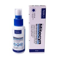 Alkin MITECYN 50ml - Viêm Da , Mẩn Đỏ,Nấm gây Ngứa, Ve Ghẻ ở Chó Mèo