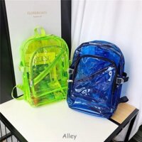 Alley Schoolbag, Quà tặng Ba lô PVC trong suốt PVC, Tote mờ màu kẹo nhựa