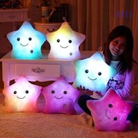 Alli 15 Ngôi Sao Dạ Quang Ném Gối Trang Trí Phát Sáng Đồ Chơi Nhồi Bông Ủng Hộ Trẻ Em