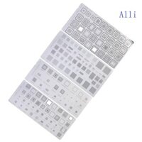 Alli 4 miếng Stencil BGA đa năng để bảo trì máy tính đa chức năng