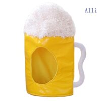 Alli Cho Sáng Tạo Nhật Bản Ngộ nghĩnh Cốc Cơm Vàng Bia Sang Trọng Nón Đồ Chơi Hoạt Hình Full Mũ Đội Đầu Cosplay Trang Phục Lạ Mắt Dres