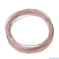 Allilivefoua2 10m RG316 RF Coax Đầu nối cáp đồng trục 50ohm Chì mở rộng đuôi lợn được bảo vệ