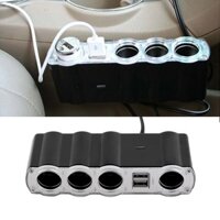 ALLIN.er//4 cách Multi Socket Car Splitter Lighter USB Plug Adapter Charger //dm05