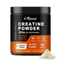Alliwise Creatine Monohydrate Powder Bổ sung dinh dưỡng để tập luyện trước, xây dựng cơ bắp & tăng trưởng hỗ trợ năng lượng thể thao và sức mạnh