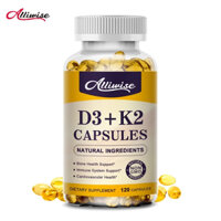 Alliwise Vitamin D3+K2 5000 IU /200 Mcg Bảo Vệ Sức Khỏe Xương