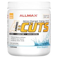 ALLMAX ACUTS Amino-Charged Energy Drink Blue Raspberry 7.4 oz (210 g)