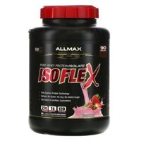 ALLMAX Isoflex Pure Whey Protein Isolate (WPI Ion-Charged Particle Filtration) Strawberry 5 lbs. (2.27 kg)
