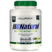 ALLMAX IsoNatural Pure Whey Protein Isolate Vanilla 5 lbs (2.27 kg)