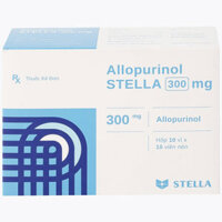 Allopurinol Stella 300mg điều trị tăng acid uric máu, sỏi thận  – CÔNG TY CỔ PHẦN NHÀ THUỐC NHÂN DÂN – PHƯỢNG HOÀNG
