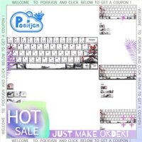 Allover Dye Subbed Plum Blossom 71 Key Profile Keycap cho GH60 RK61 ALT61 Anne PRO2 GK61 GK64 Dz60 Keycaps