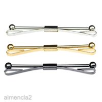 [Almencla2] Cổ Điển Dây Buộc Pin Áo Sơ Mi Kẹp Thanh Trâm Trang Sức Trang Sức 6.2cm