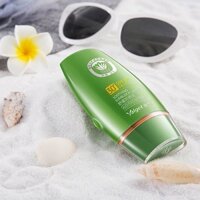 Aloe soothing sunscreen học sinh huấn luyện quân sự ngoài trời dưỡng ẩm sửa chữa dưỡng ẩm cách ly chống nắng / kem chống nắng cho da nhạy cảm