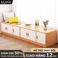 ALOVE Tủ Để Ngoài Ban Công, Tủ Để Đồ Đa Năng, Kệ Gỗ Tivi Thông Minh - Lắp ghép