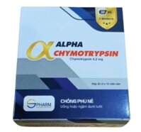 Alphachymotrypsin 4,2 mg s.pharm (h/200v)