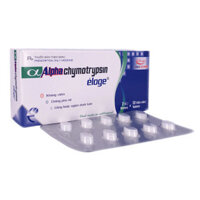 Alphachymotrypsin Éloge, giúp chống phù nề, chống viêm